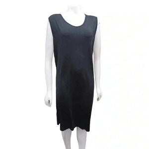 Beyond Capri Black Sleeveless  Midi Dress O/S